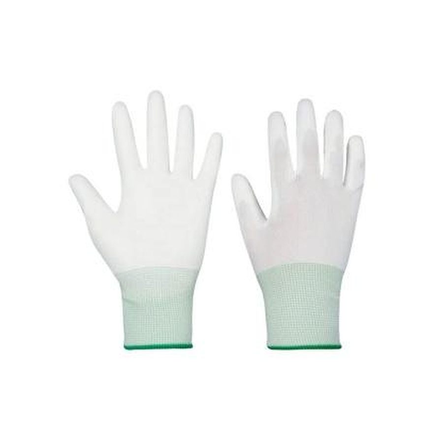White PU Coated Gloves