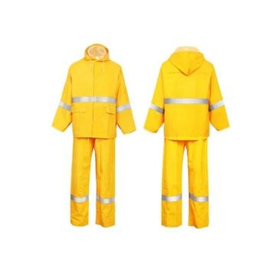 PVC Raincoat with Reflector