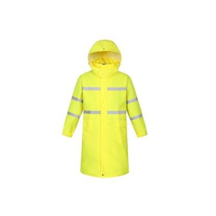 Yellow Hi Vis Raincoat